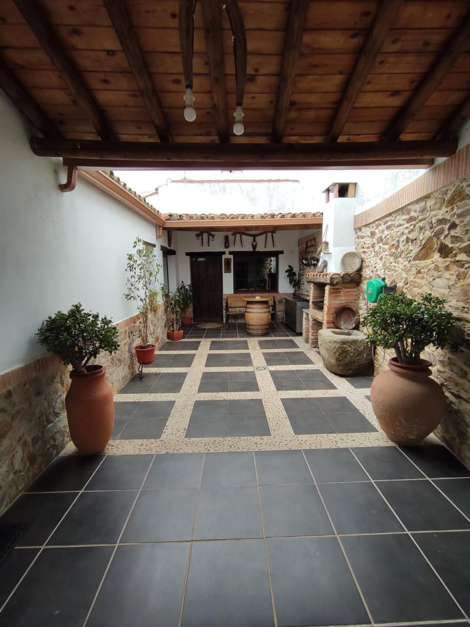 Casa Rural La Carriona Сегура-де-Леон Экстерьер фото
